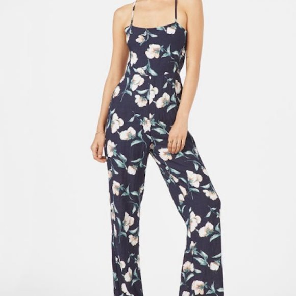 JUSTFAB FLORAL OPEN BACK JUMPER NWT!!! - Picture 1 of 5